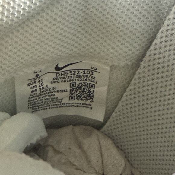 Nike Waffle Debut Running Sneakers Summit White Black DH9522-103 Men’s Sz 8 NEW - Picture 11 of 15